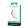 JOYROOM JR-TCF14-WHT 20W PD 3.0 & QC 3.0 dviejų prievadų USB sieninis įkroviklis - baltas