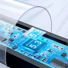 JOYROOM JR-TL11 tikrai belaidės ausinės su ENC, IPX4 atsparumu vandeniui, Bluetooth 5.3, lietimo valdymu, juodos