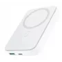 Joyroom JR-W020 20W Mini Magnetinis Belaidis Power Bank 10000mAh Baltas su USB į Type-C 0.25m Laidu