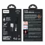 Joyroom Lightning to USB-A Cable 2.4A 1,2m Black (S-1224N2)