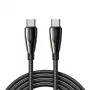 JOYROOM Pioneer 240W USB-C to USB-C laidas SA31-CC5 1,2 m juodas