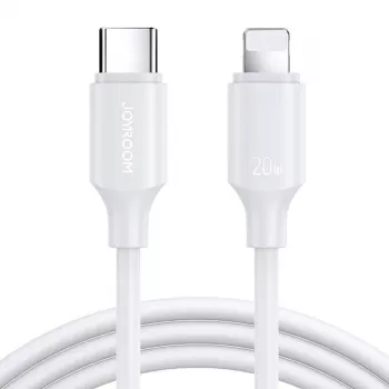 Joyroom S-CL020A9 USB-C – Lightning laidas 1m 20W PD Baltas
