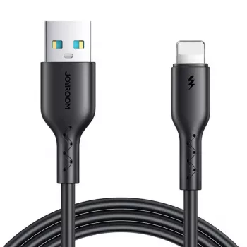 Joyroom SA26-AL3 USB-A į Lightning Flash Charge laidas, 3A, 1m, juodas