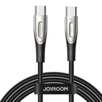 JOYROOM Star-Light USB-C į USB-C laidas SA27-CC5 1,2 m juodas 100W