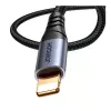 JOYROOM SY-A06 Lightning į 3,5 mm garso keitiklio laidas, 1,2 m, juodas