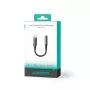 Joyroom SY-C01 USB-C į 3,5 mm garso adapteris su 60 W PD įkrovimu, 0,14 m, juodas