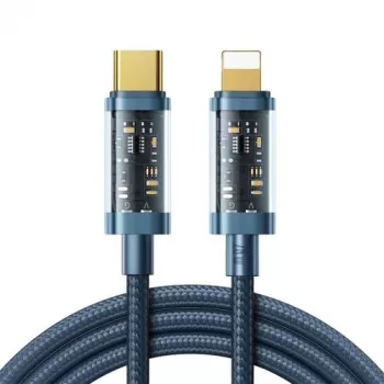 Joyroom Type-C į Lightning A10 Series greito įkrovimo laidas PD 20W, 1,2 m, mėlynas (S-CL020A12)