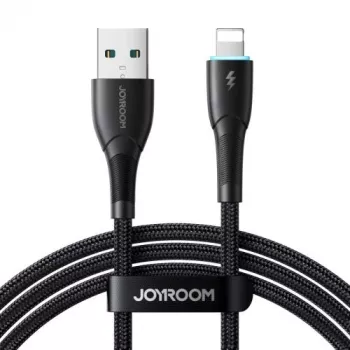 Joyroom USB-A į Lightning laidas Starry Series, 480 Mbps, 3A, 1 m, juodas (SA32-AL3)