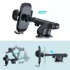 Joyroom Windshield Dashboard Car Mount Holder 4.7–7 colių išmaniesiems telefonams