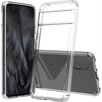 JT Berlin BackCase Pankow Clear, skaidrus TPU dėklas, skirtas Google Pixel 8 Pro - 11045