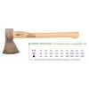 JUCO 33007 Kirvis – 600 g kaltinio anglinio plieno galva, 360 mm medinė rankena