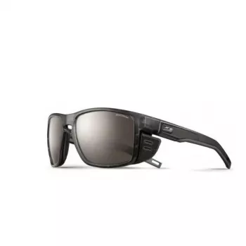 Julbo Shield akiniai Spectron 3CF polikarbonatiniai Dūminiai Flash juodi pilki