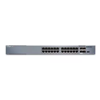 Juniper EX Series EX4000-24P jungiklis – L3 valdomas, 24 prievadai Gigabit PoE+, 4x 10GbE SFP+ išorinės jungtys, 1U montuojamas į stelažą