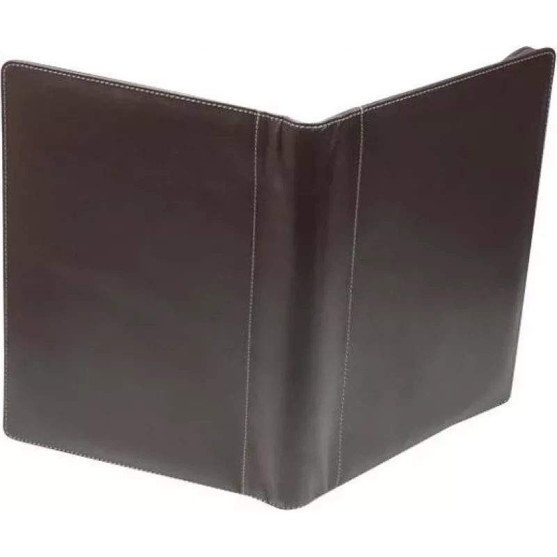 JÜSCHA Alassio A4 MONACO odinis dokumentų aplankas su užtrauktuku - Antique Dark Brown 30054