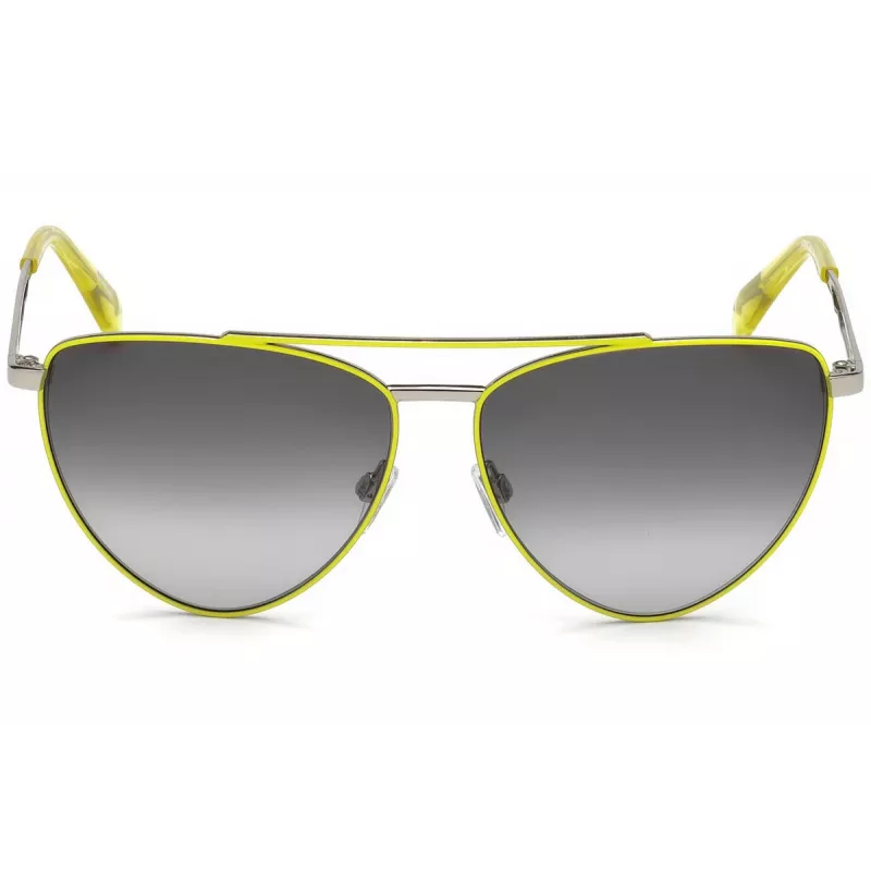 JUST CAVALLI JC839S-41B Moteriški akiniai nuo saulės Havana Brown Gradient Butterfly Acetate 58mm
