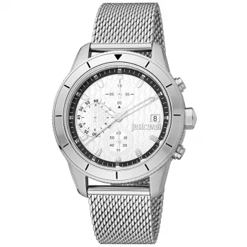 JUST CAVALLI MAN JC1G215M0045 42mm Nerūdijančio Plieno Kvarcinis Laikrodis