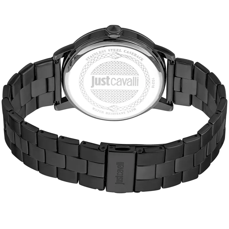 JUST CAVALLI MAN JC1G216M0075 42mm Nerūdijančio Plieno Kvarcinis Laikrodis