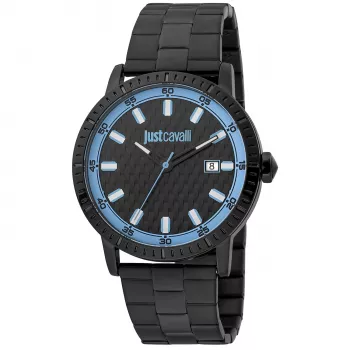 JUST CAVALLI MAN JC1G216M0075 42mm Nerūdijančio Plieno Kvarcinis Laikrodis