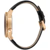 JUST CAVALLI MAN JC1G217L0035 kvarcinis analoginis laikrodis, 42 mm, juodas ciferblatas, nerūdijančio plieno korpusas, juodas odinis dirželis