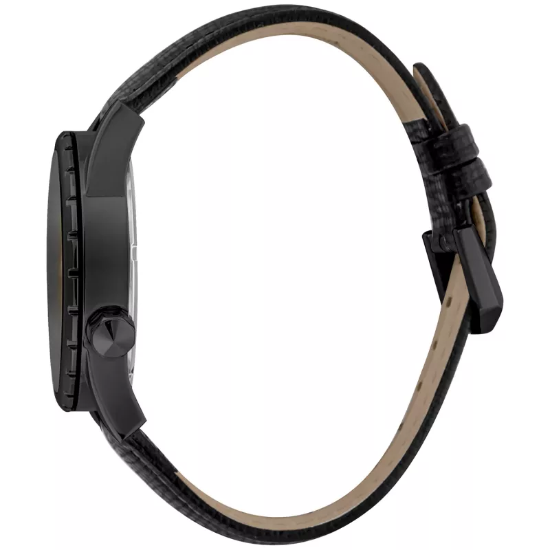 Just Cavalli vyrų laikrodis JC1G217L0045 42 mm juodas ciferblatas, odinė apyrankė