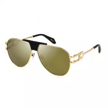 Just Cavalli unisex saulės akiniai SJC095-62300G Havana rudo gradiento 62 mm