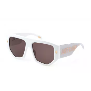 JUST CAVALLI Moteriški drugelio formos akiniai nuo saulės SJC097V580847 Havana Brown Gradient 58mm