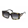 JUST CAVALLI Moteriški katinuko formos akiniai nuo saulės SJC020V540709 Havana/Ruda gradientas 54mm