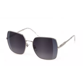 JUST CAVALLI moteriški akiniai nuo saulės SJC031-60589X Havana Brown Gradient 60/15/140 mm