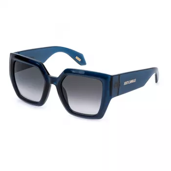 Just Cavalli moteriški akiniai nuo saulės SJC148-5207FK rudi Havana gradientiniai 52 mm