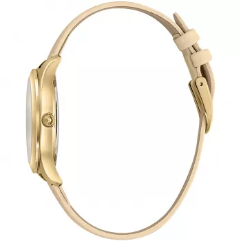 JUST CAVALLI Moteriškas laikrodis JC1L210L0015 32mm sidabrinis ciferblatas, rudas odinis dirželis