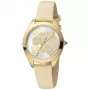 JUST CAVALLI Moteriškas laikrodis JC1L210L0015 32mm sidabrinis ciferblatas, rudas odinis dirželis