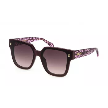 JUST CAVALLI Moteriški Akiniai Nuo Saulės SJC089V6509FD Havana Rudi Gradient 65mm