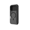 JUST MUST CHAMPION II FLIP CASE MAGSAFE, iPhone 17 Pro, juoda