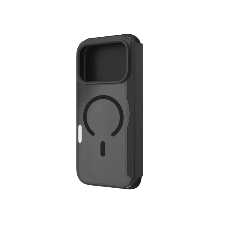 JUST MUST CHAMPION II FLIP CASE MAGSAFE, iPhone 17 Pro, juoda