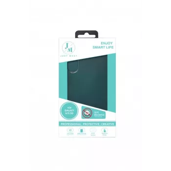 JUST MUST JM antibakterinis TPU dėklas, skirtas Samsung Galaxy A15/A15 5G – skaidrus