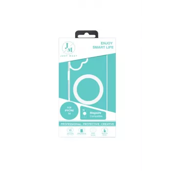 JUST MUST JM MAGSAFE CRYSTAL I for iPhone 16 Clear