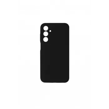 JUST MUST JM Regular Defense Silicone Case, skirta Samsung Galaxy A25 – juoda