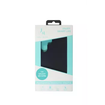 JUST MUST JM REGULAR DEFENSE SILICONE dėklas, skirtas Galaxy S25 Ultra, juodas
