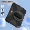 JUST MUST JM Rugged Case Grip, skirta Samsung Galaxy Tab Active Pro / Active4 Pro / Active5 Pro, su dirželiu, juoda