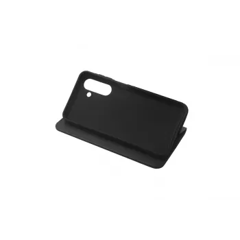 JUST MUST JM STAND FLIP CASE, skirtas Galaxy A17, juoda