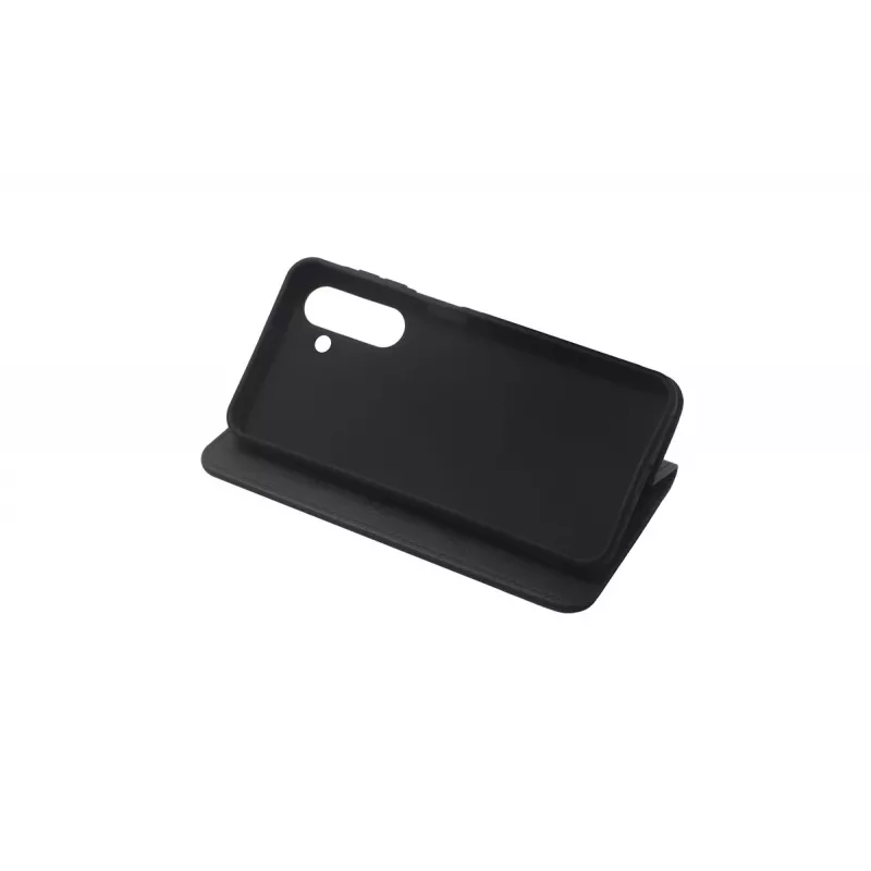 JUST MUST JM STAND FLIP CASE, skirtas Galaxy A17, juoda