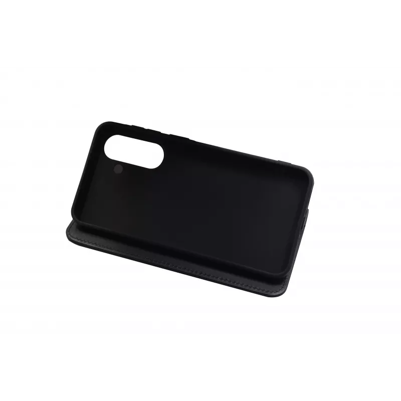JUST MUST JM STAND FLIP CASE, skirta „Samsung Galaxy A37“, juoda