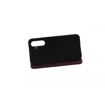 JUST MUST JM STAND FLIP CASE, skirta Galaxy A56, Burgundy