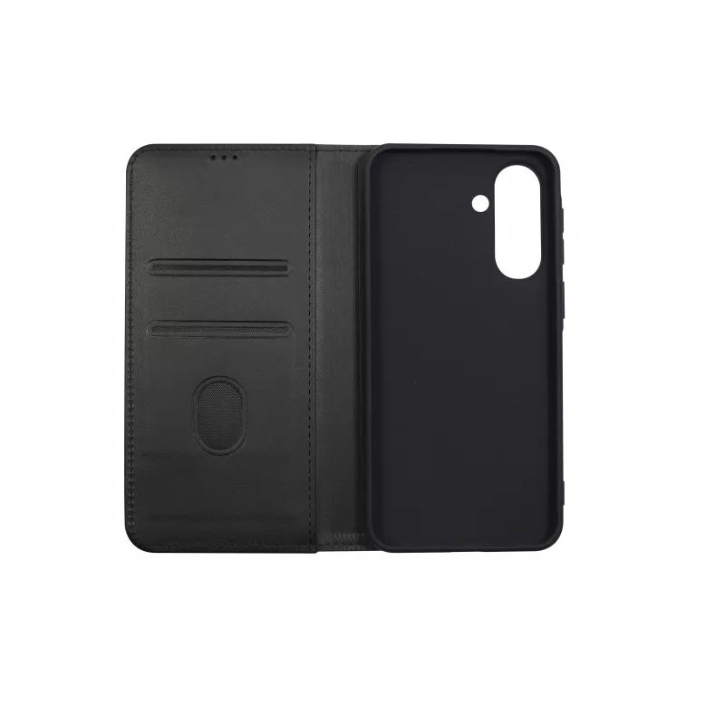 JUST MUST JM STAND FLIP CASE, skirtas Galaxy A57, juodas