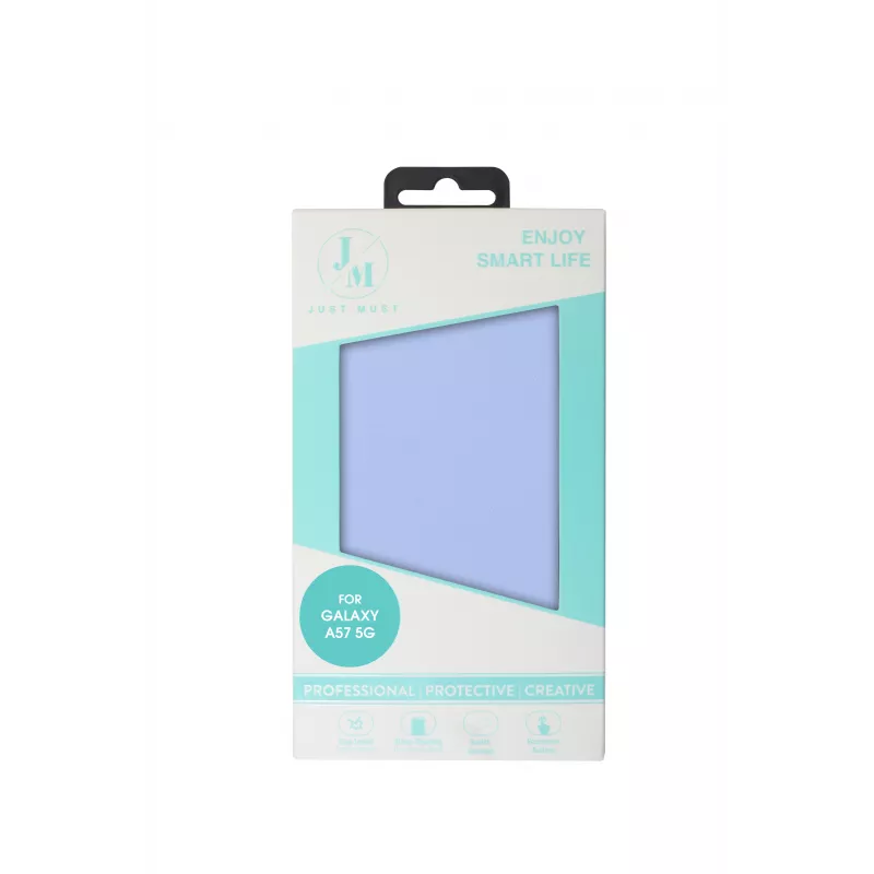 JUST MUST JM STAND FLIP CASE, skirtas Samsung Galaxy A57, alyvinė