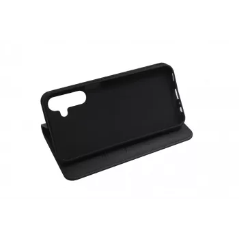 JUST MUST JM STAND FLIP CASE, skirtas „Galaxy S24“, juoda