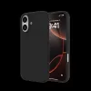JUST MUST REGULAR DEFENSE SILICONE su MAGSAFE, skirta iPhone 17, juoda