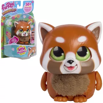 JUST PLAY furReal Handfuls – interaktyvus pliušinis raudonasis pandos žaislas