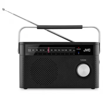 JVC nešiojamasis radijo imtuvas RA-E315B juodas