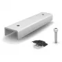 K2 Systems 1006039 RailConnector FlatConnector rinkinys – plokščiojo bėgio jungties rinkinys K2 SolidRail/CrossRail – sidabrinis